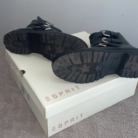 Esprit Black boots size 7 - Picture 3 of 3